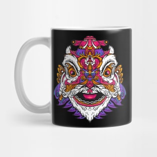 lion dance head Mug